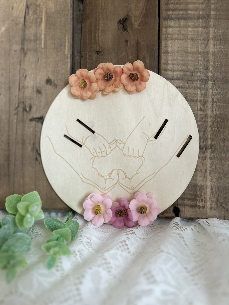 Support Bracelet de Naissance pour 2 enfants