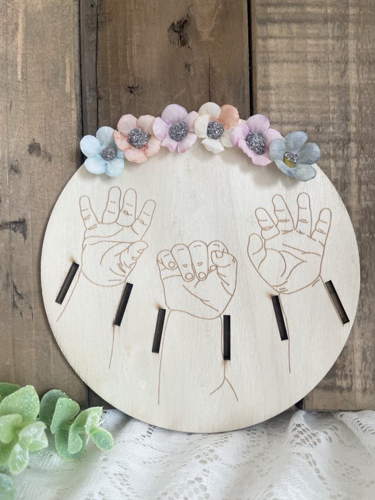 Support Bracelet de Naissance 3 enfants