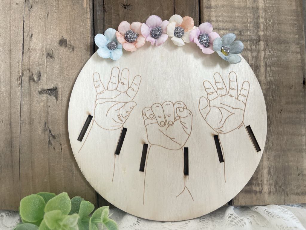 Support Bracelet de Naissance 3 enfants