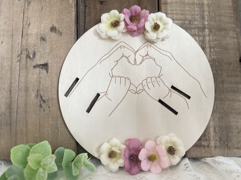Support Bracelet de Naissance 2 enfants