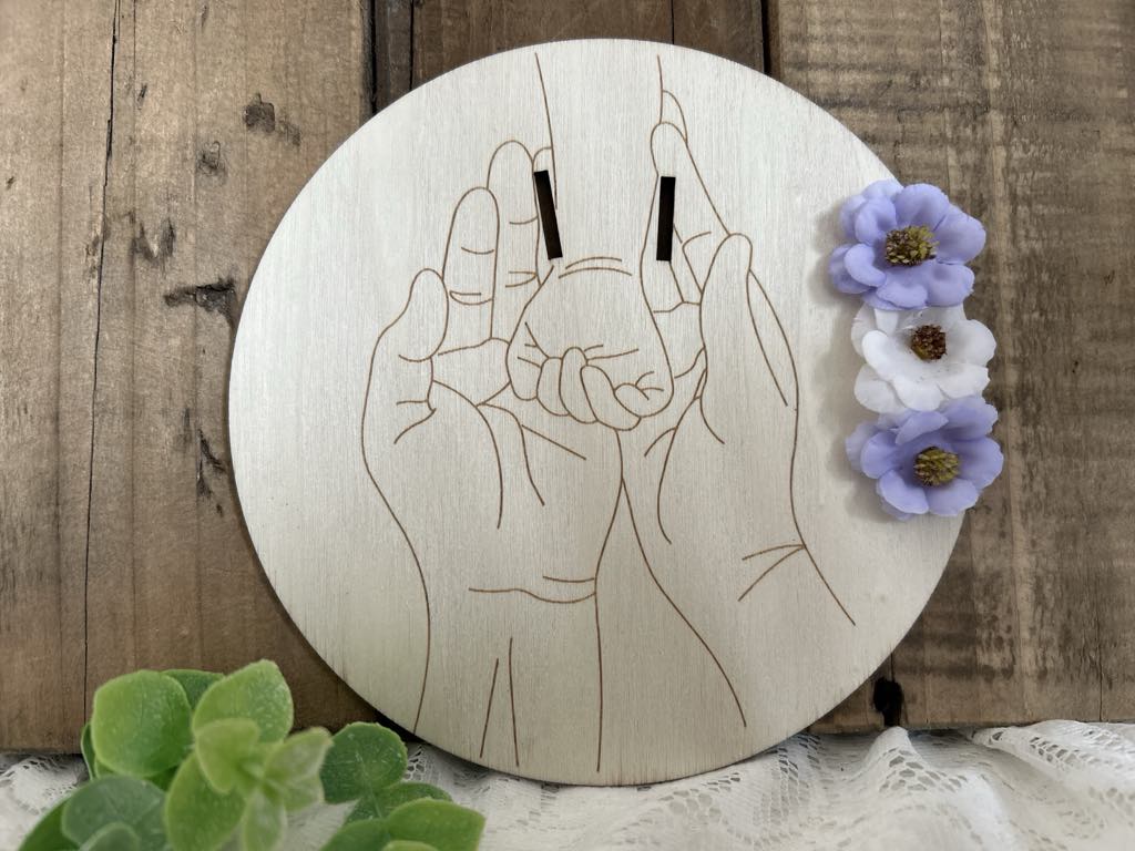Support bracelet de naissance un enfant