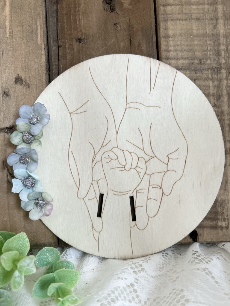Support bracelet de naissance un enfant